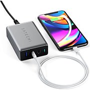 Satechi USB-C PD GaN Charger 100W  2x USB-C  1x US