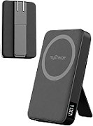 Qi2 charger for 2 devices MagSafe  USB-C black