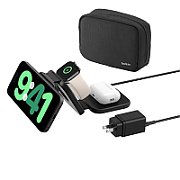 Wireless charger Qi2 15W for 3 devices w/MagSafe