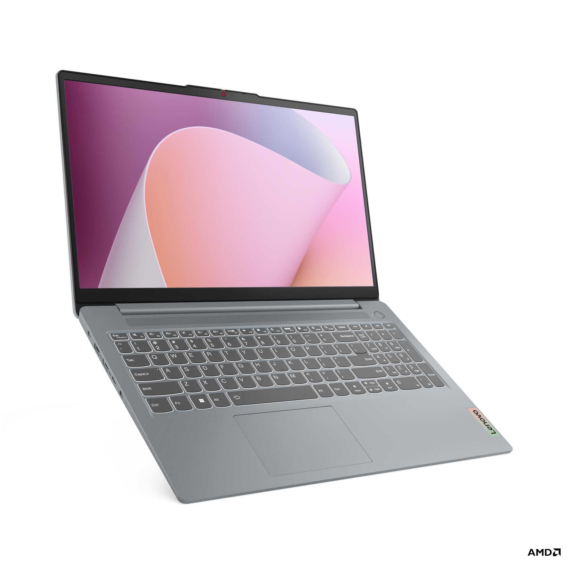Laptop Lenovo IdeaPad Slim 3 15ABR8 82XM00J1PB, 15.6 inch 1920 x 1080, AMD Ryzen 7 7430U (6 C / 12 T, 2.3 GHz - 4.3 GHz, 3 MB + 16 MB cache, 35 W), 16 GB DDR4, 1 TB SSD, AMD Radeon Graphics, Windows 11