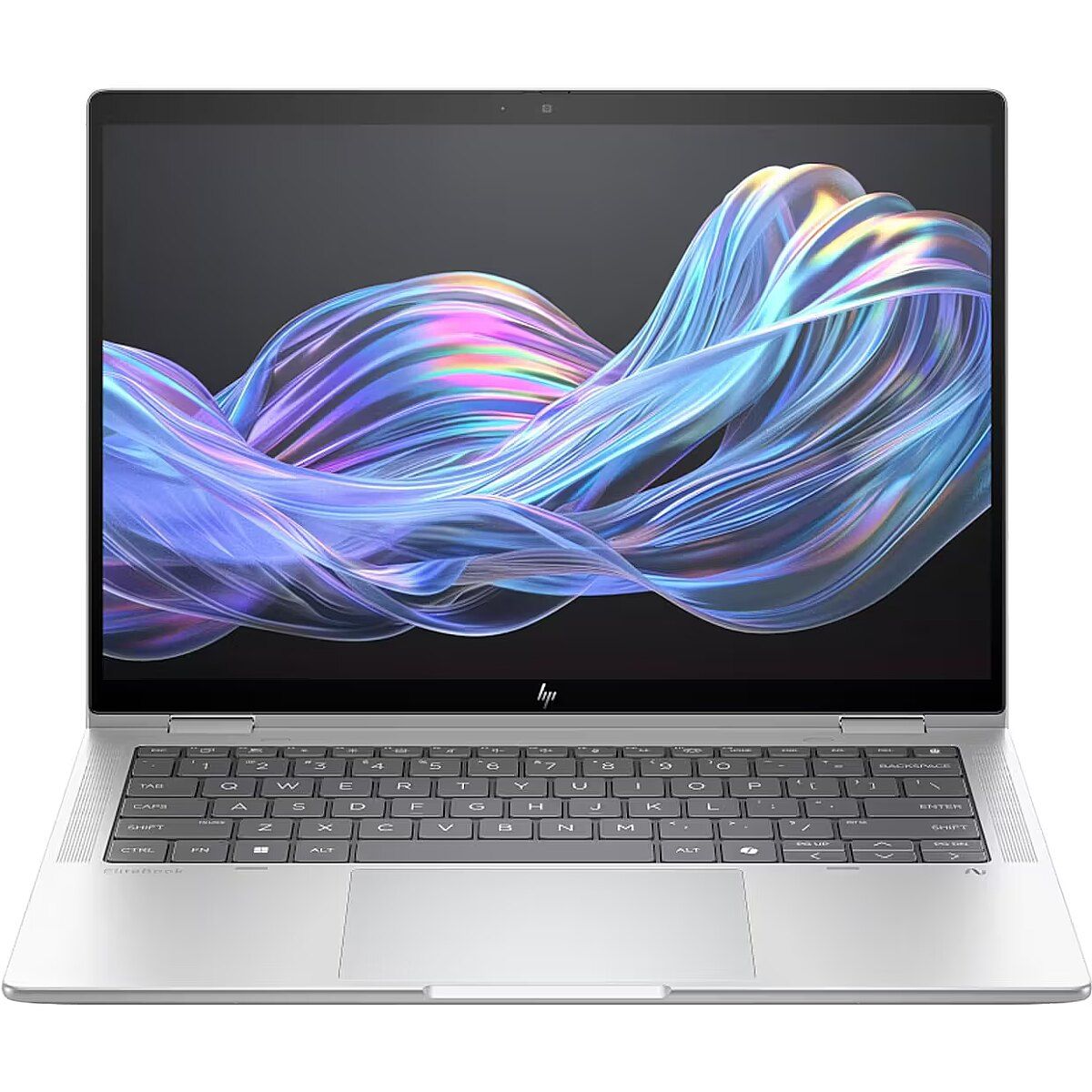 Laptop HP EliteBook X Flip G1i B9ZX4ET, 14 inch 2560 x 1600 Touchscreen, Intel 258V (8 C / 8 T, 2.2 GHz - 4.8 GHz, 12 MB cache, 12 W), 32 GB RAM, 512 GB SSD, Intel Arc Graphics, Windows 11 Pro