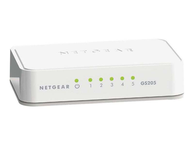 Netgear GS205 Unmanaged Gigabit Ethernet (10/100/1000) White_3
