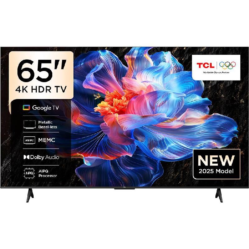 TCL 65P69K TV 165.1 cm (65 ) 4K Ultra HD Smart TV Wi-Fi Black