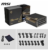 MSI MEG Ai1600T 1600W PCIE5 80+ Titanium power supply (306-7ZPEX11-CE0)