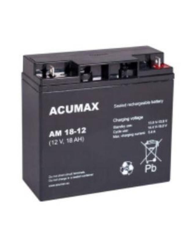 Battery 12V 18AH VRLA AM18-12 Acumax