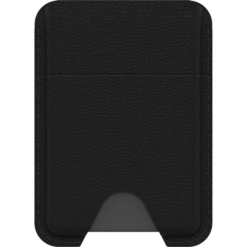 OB SYMMETRY CACTUS LEATHER/MAGSAFE WALLET VANTA BLACK