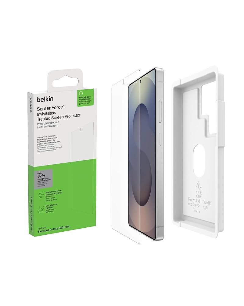 BELKIN SCREENFORCE INVISIGLASS/DISPLAYSCHUTZFOLIE - SAMSUNG S25