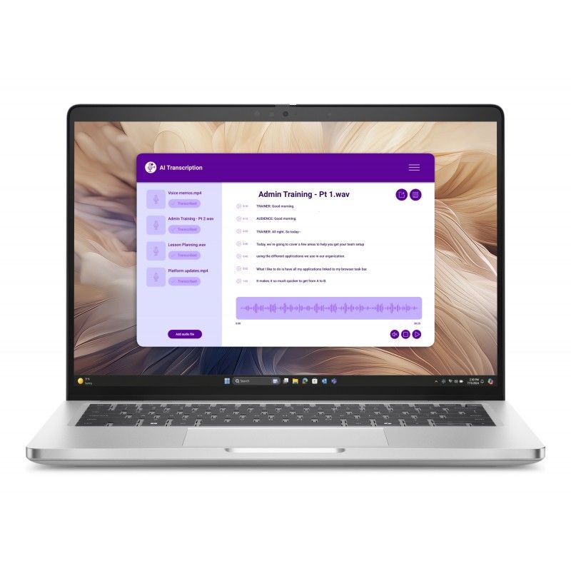 Laptop Dell Pro 14 Plus PB14250 JCM1X, 14 inch 1920 x 1200, Intel 235U (12 C / 14 T, 2.0 GHz - 4.9 GHz, 12 MB cache), 16 GB DDR5, 512 GB SSD, Intel Graphics, Windows 11 Pro, Tastatura Spaniola