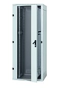 Rack de podea 19 Triton 27U 800x1000mm usa fata sticla panouri laterale/spate detasabile sectiuni pentru ventilatie activa, sectiuniacces cabluri sus/jos/spate IP20 gri