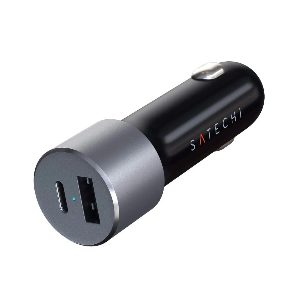Satechi 72W Type-C PD Car Charger - Space Grey