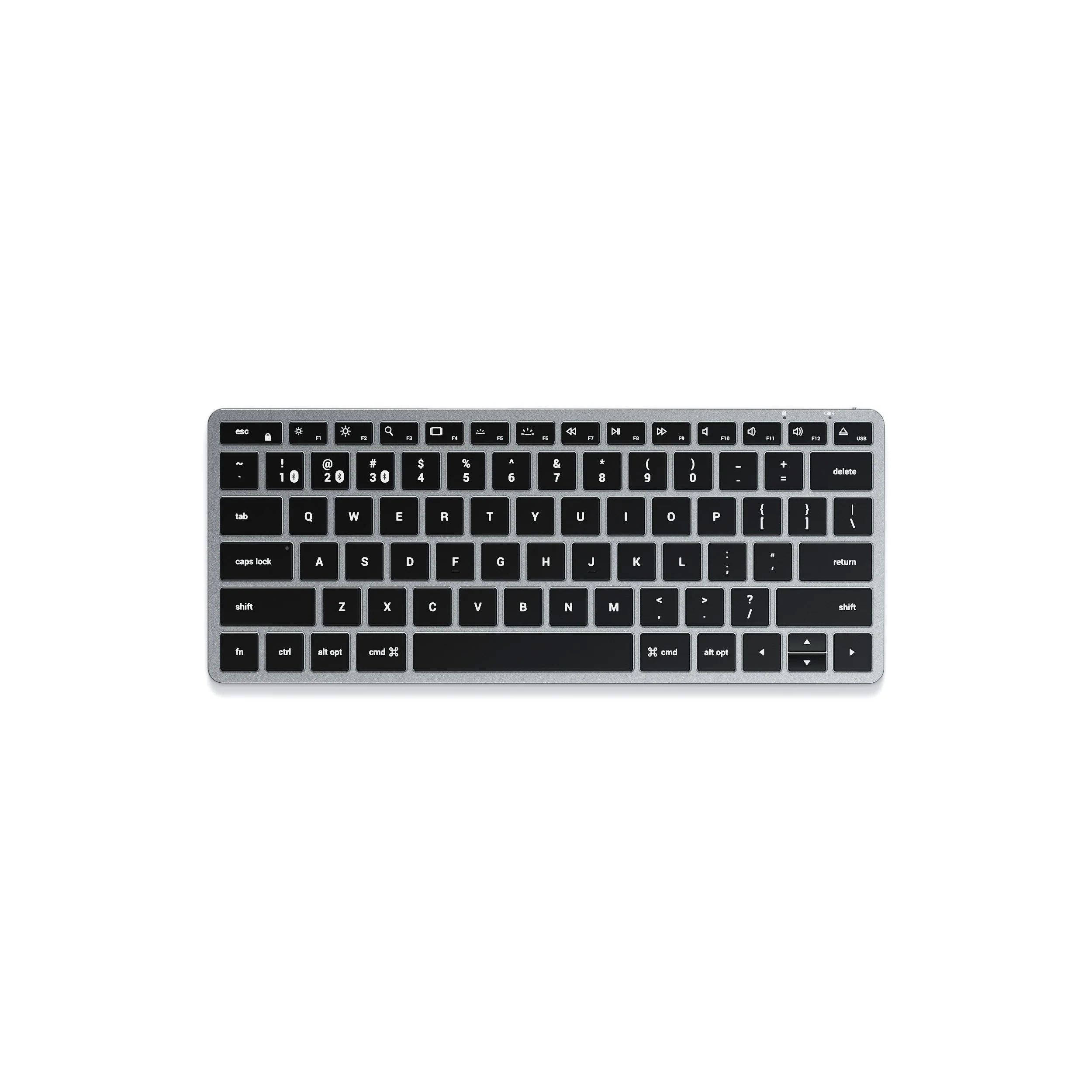 Satechi Slim X1 Bluetooth BACKLIT Wireless Keyboard - US - Space Grey