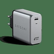 Satechi 100W USB-C PD Wall Charger Gallium Nitride (GaN) charging - Space Grey