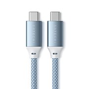 Satechi USB-C to USB-C 100W Braided Charging 2m Cable - Grey