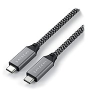 Satechi USB4 C-To-C Braided Cable 40 Gbps 25cm - Grey