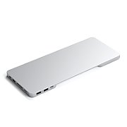 Satechi USB-C Slim Dock 24  IMAC (1xType-C Upstream Port,2x USB 2.0,1xMicro SD,1xSD Card,1xUSB-A,1x M.2 SSD slot, 1xUSB-C) colour match cable inc. - Blue