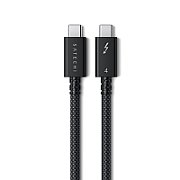 Satechi Thunderbolt 4 Pro Braided Cable 1m (PD240W,40Gpbs data,8K resolution) - Black