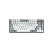 Satechi SM1 Slim Mechanical Backlit Bluetooth Keyboard (Windows Keycaps - Windows, Left Alt, Right Alt 2.4GHz USB Receiver) - Grey/White