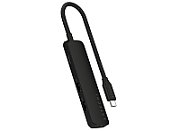 Satechi 4-in-1 USB-C Slim Multiport Adapter 4K - Black