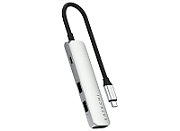 Satechi 4-in-1 USB-C Slim Multiport Adapter 4K - Silver
