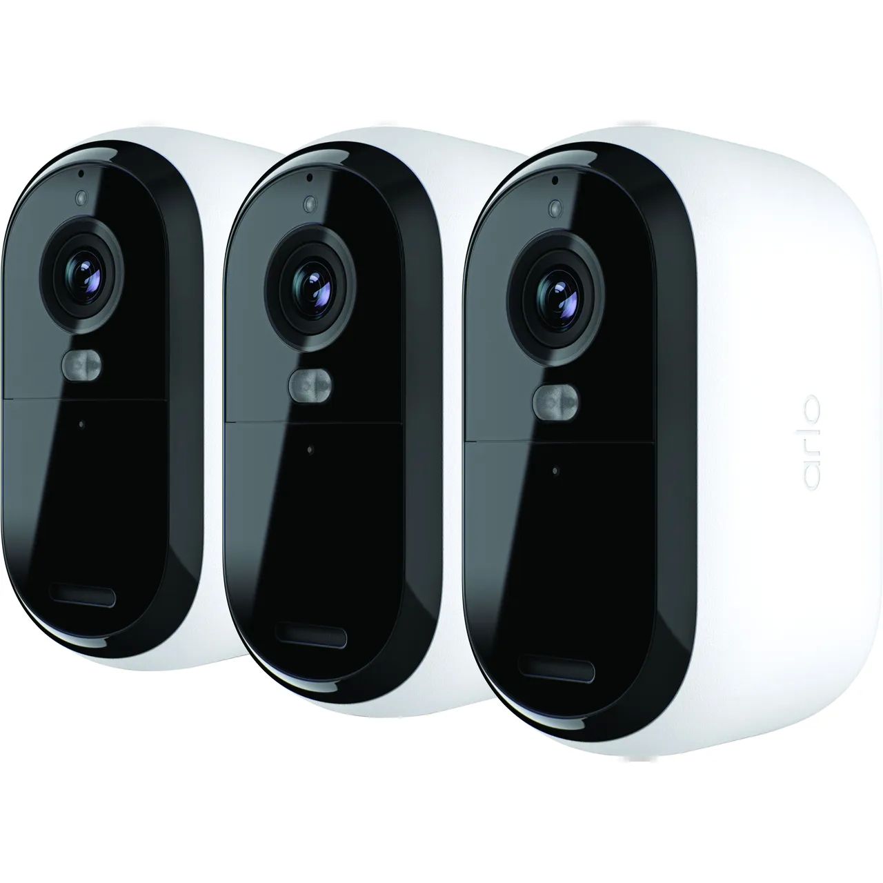 Arlo Essential (Gen.2) 2K Outdoor Security Camera - 3 Camera Kit - White