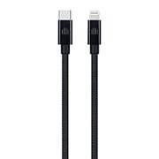 Dviced Cable USB-C to Lightning Nylon Textile 1,25m - Black