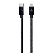 Dviced Cable USB-C to Lightning Nylon Textile 1,25m - Black