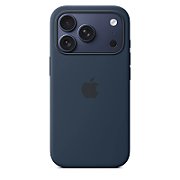 Apple iPhone 17 Pro Silicone Case with MagSafe – Midnight