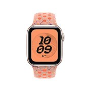 Apple Watch 40mm Band:  Alpenglow Pink Nike Sport Band - S/M