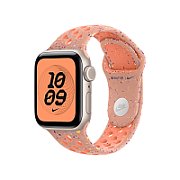 Apple Watch 40mm Band:  Alpenglow Pink Nike Sport Band - S/M