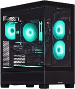 Desktop PC Actina Midi Tower, AMD 7500F (6 C / 12 T, 3.7 GHz - 5.0 GHz), 32 GB RAM, 1 TB SSD, AMD RX 9070 16 GB, Fara sistem de operare