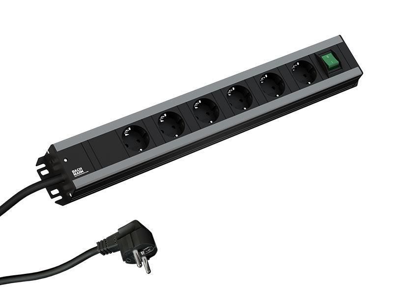 Craft power strip Bachmann 6-fold 2m