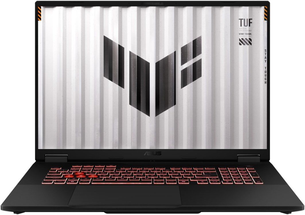 Laptop ASUS TUF A18 FA808UM-S9058, 18 inch 2560 x 1600, AMD Ryzen 7 260 (8 C / 16 T, 3.8 GHz - 5.1 GHz, 8 MB + 16 MB cache), 16 GB DDR5, 512 GB SSD, Nvidia GeForce RTX 5060, Free DOS, Jaeger Gray