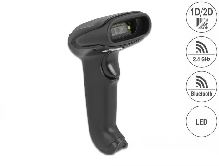 Delock USB Barcode Scanner 1D and 2D