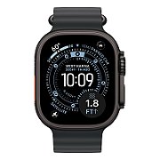 Apple Watch Ultra 3 GPS + Cellular 49mm Black Titanium Case with Black Ocean Band