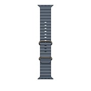 Apple Watch Ultra 3 GPS + Cellular 49mm Natural Titanium Case with Anchor Blue Ocean Band
