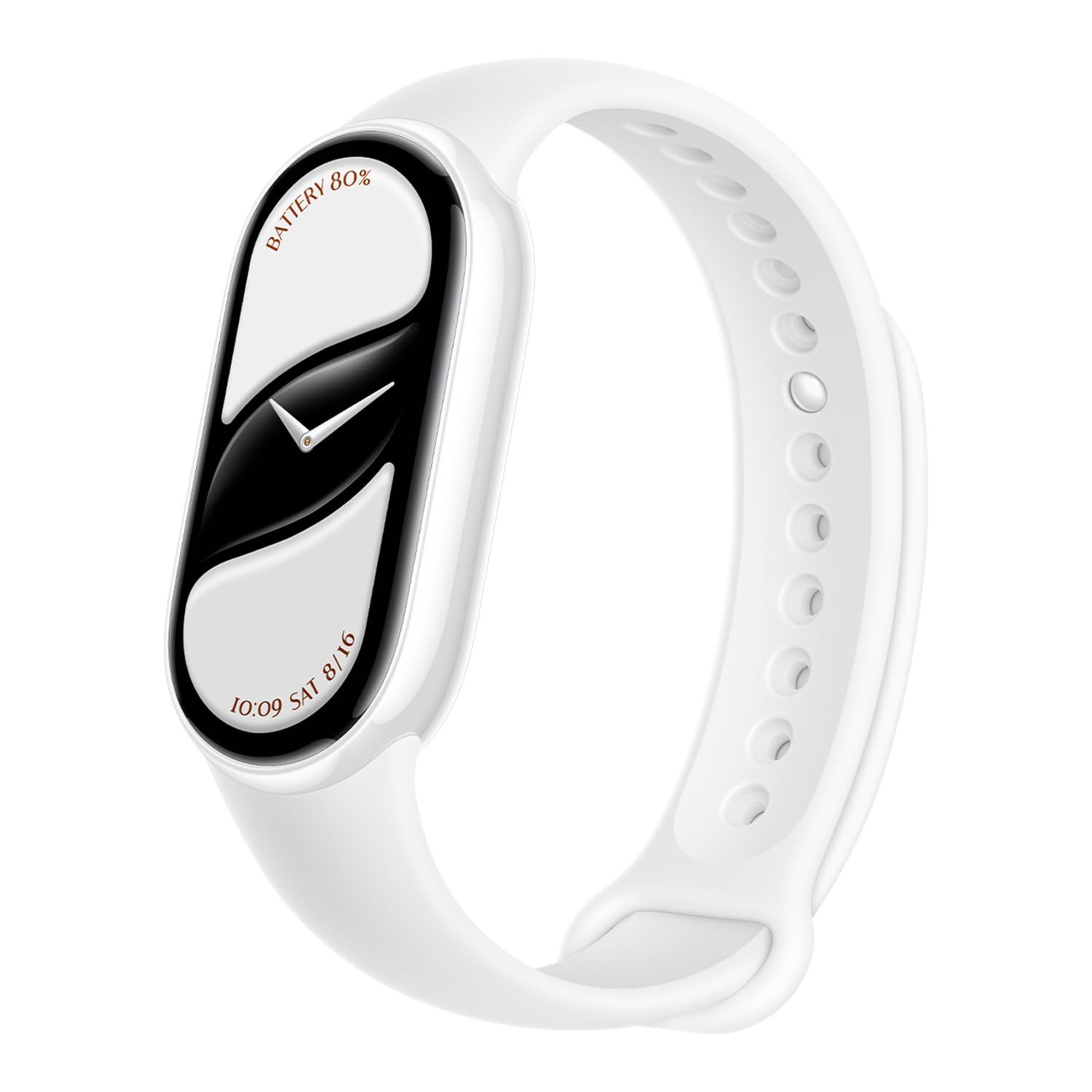 XIAOMI SMART BAND 10 CERAMIC PEARL WHITE STRAP