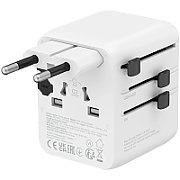 CANYON Travel Adapter OnTour 20 EU/UK/US/AUS 20W  White