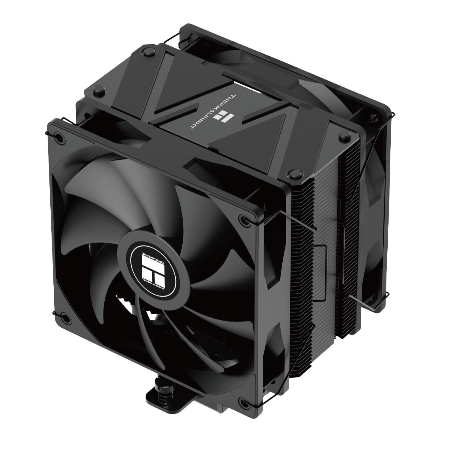 COOLER Thermalright  Burst Assassin 120 EVO Dark  skt. Intel si AMD, racire cu aer, vent. 2 x 120mm (TL-C12RB V2 + TL-C12B V2), 1500 rpm, 6 heatpipes, inaltime 156mm, , Burst Assassin 120 EVO Dark   (timbru verde 0.8 lei)