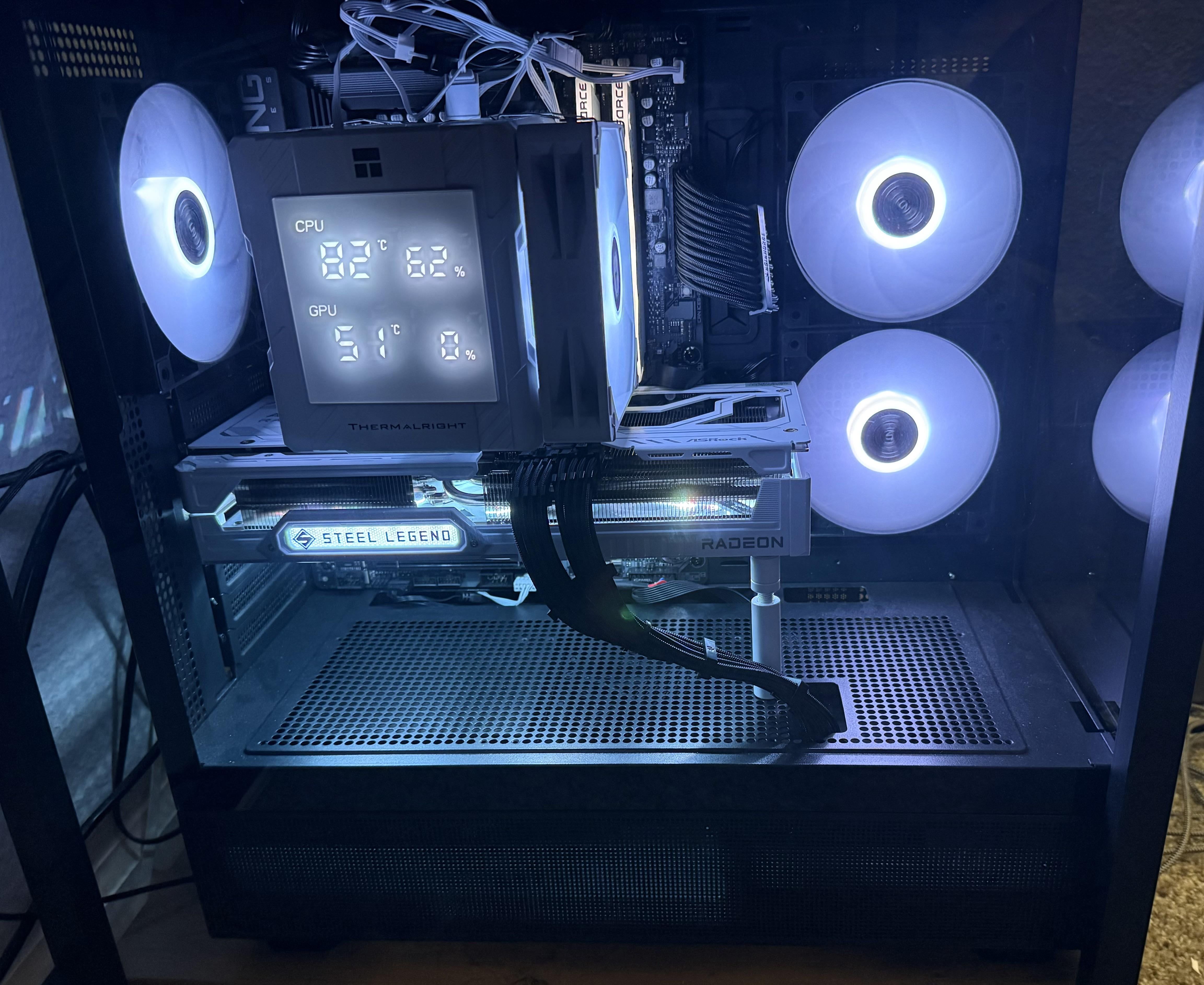 COOLER Thermalright  Peerless Assassin 120 Digital White  skt. Intel si AMD, racire cu aer, vent. 2 x 120mm (TL-C12C-X28 V2), 1850 rpm, 6 heatpipes, inaltime 162mm, , Peerless Assassin 120 Digital White   (timbru verde 0.8 lei)