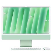 iMac de 24 inci cu display Retina 4.5K: chip Apple M4 cu CPU cu 10 nuclee și GPU cu 10 nuclee, 16GB, SSD de 256GB - Verde