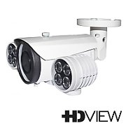 Camera de supraveghere HD VIEW AHB-4SVIR3, 4-in-1,  Bullet, 2MP 1080p, CMOS Sony 1/2.9'', 2.8-12mm, 8 Super LED, IR 50-60 m, Carcasa metal