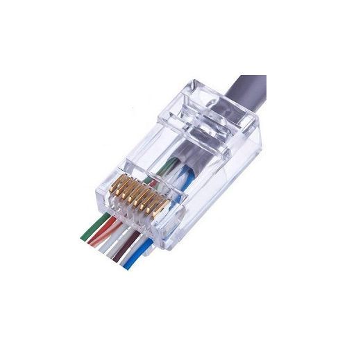 Accesoriu retelistica PXW MPUC5E-303FU/H/100 Mufa RJ45 UTP Cat5e cu gauri de trecere, 3U, set 100 buc.