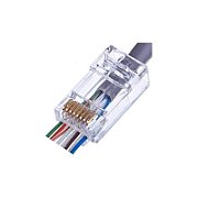 Accesoriu retelistica PXW MPUC5E-303FU/H/100 Mufa RJ45 UTP Cat5e cu gauri de trecere, 3U, set 100 buc.
