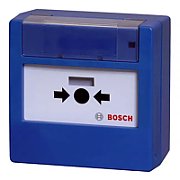 Buton adresabil Bosch FMC-420RW-GSRBU resetabil, albastru, de interior IP54