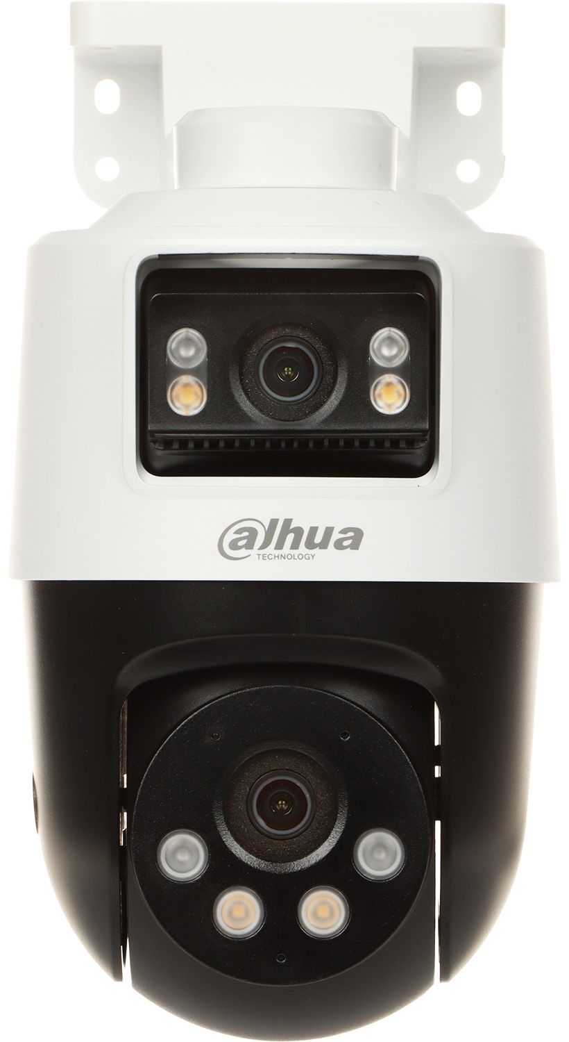 Camera de supraveghere Dahua SDT2A200-2F-NB-A-PV-0400 IP PTZ Dahua, 2+2MP, 4mm, Smart Dual Light 30m, microfon, difuzor, sirena, SMD 3, PoE, IP66