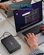 USB Type-C case for SATA III 5.25  drives