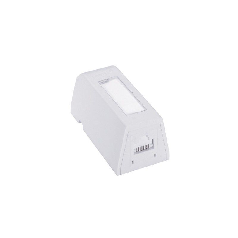 Priza aplicata Synergy Wallplate DG+ 1xRJ45 568A/B UTP PowerCat 5e, White - Molex