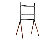 Stand TV de podea, 49-70 inch, TECHLY, Negru/Maro, ICA-TR19