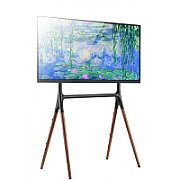 Stand TV de podea, 49-70 inch, TECHLY, Negru/Maro, ICA-TR19