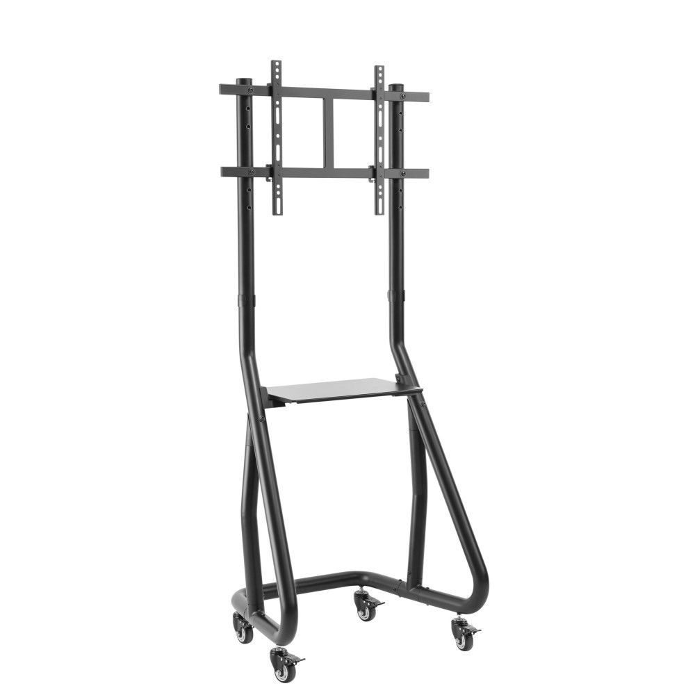 Stand TV mobil pe roti, 37-80 inch, TECHLY, negru, ICA-TR37
